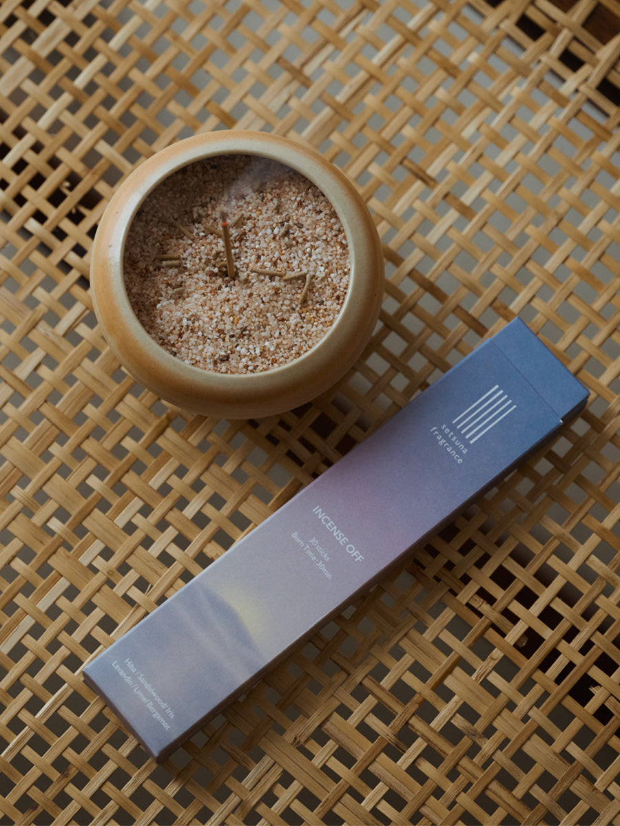 INCENSE OFF ｜ 一日の終わりを調える香り – setsuna fragrance