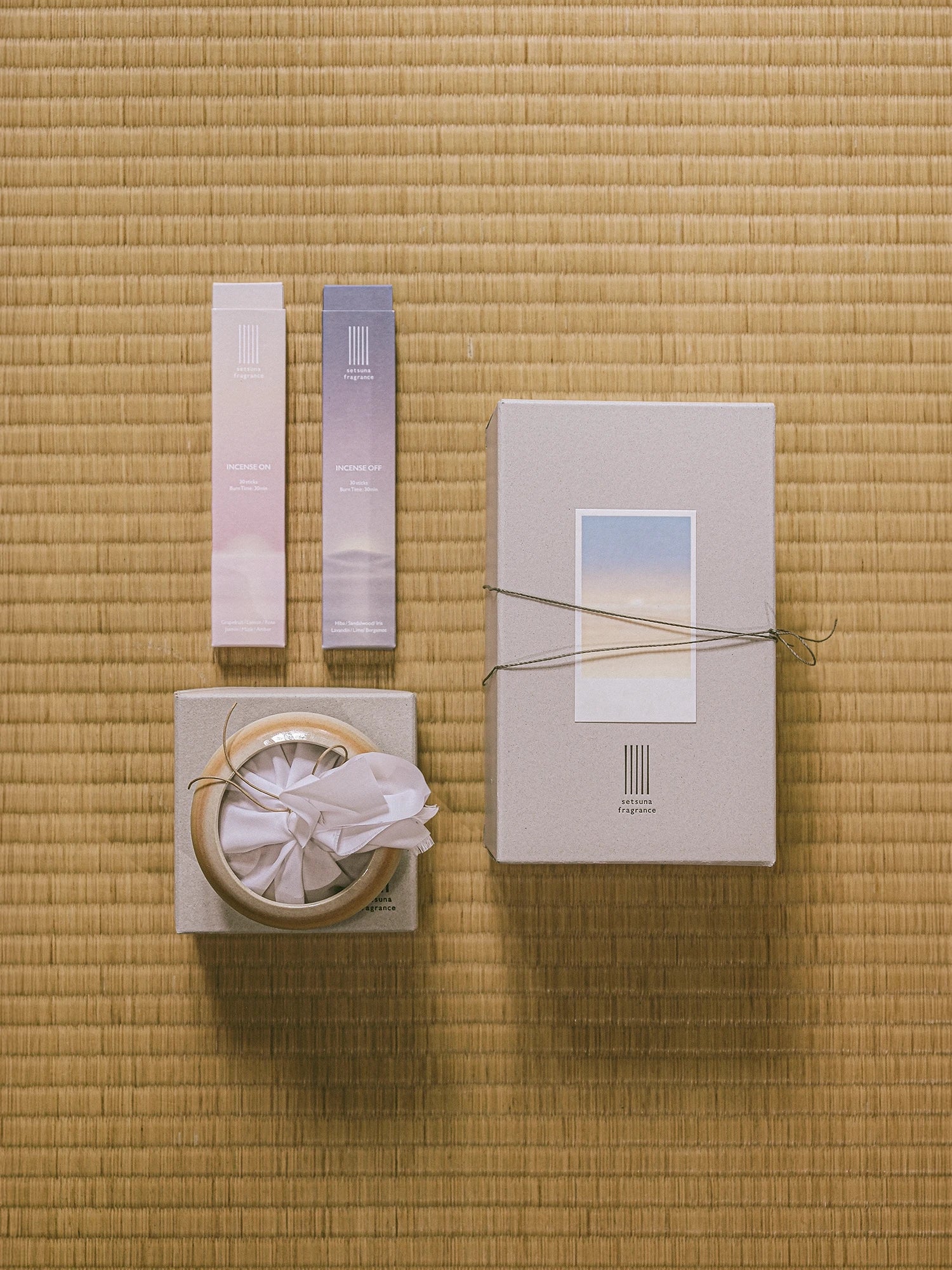 キムロートン お香たて INCENSE SET & KOURO (GIFT)｜ギフトボックス